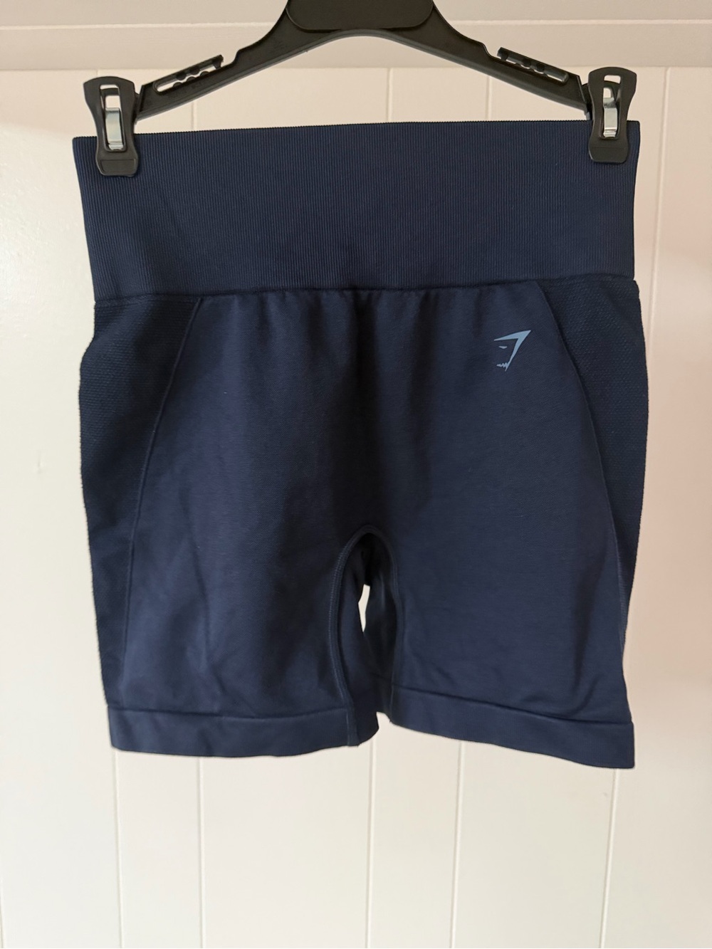 Gymshark Navy High-Rise Bike Shorts